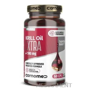 CarnoMed KRILL Oil EXTRA Superba Boost 590 mg kapsuly 60 ks