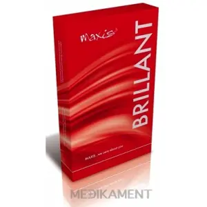MAXIS BRILLANT STEHENNÉ PANČUCHY NEKĹZAVÉ veľkosť 2 krátke bez špice bronz 1 pár