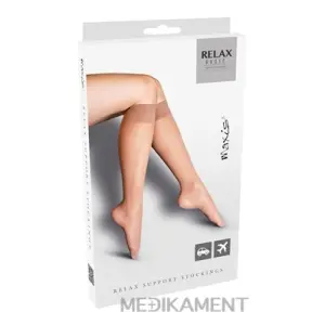 MAXIS RELAX BASIC LÝTKOVÉ PANČUCHY veľkosť M tmavé 1 pár