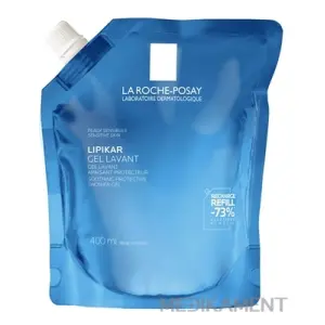 LA ROCHE-POSAY LIPIKAR GEL LAVANT krémový čistiaci gél, náhradná náplň 400 ml