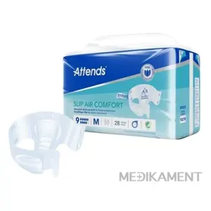 ATTENDS Slip Air Comfort 9 M 80-110 cm savosť 2558 ml 28 ks