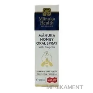 Manuka Health MANUKA HONEY Ústny sprej MGO 400+ s manuka medom a propolisom 20 ml