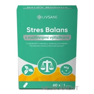 LIVSANE Stres balans kapsuly 60 ks