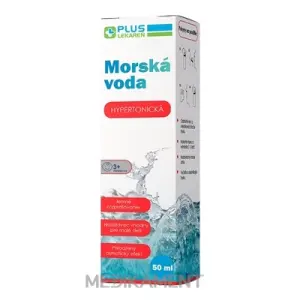 PLUS LEKÁREŇ Morská voda HYPERTONICKÁ nosový sprej 50 ml