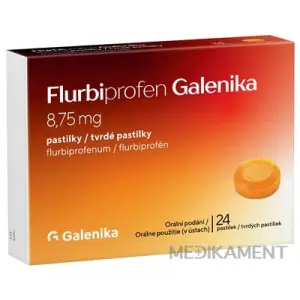 Galenika Flurbiprofen pastilky 24 ks