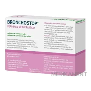 BRONCHOSTOP pastilky na cmúľanie 20 ks
