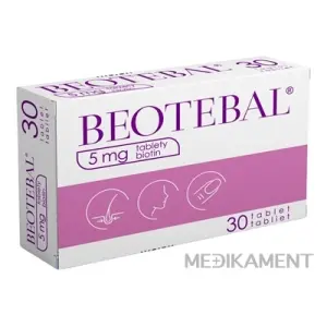 BEOTEBAL 5 mg tablety 30 ks