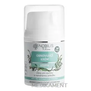NOBILIS Tilia BIO Obnovujúci krém Atopik na exematickú pokožku 50 ml