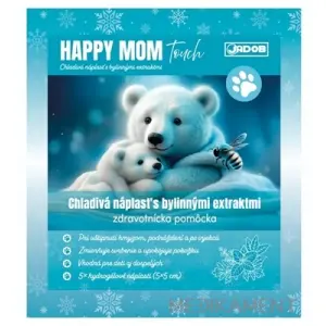 JADOB HAPPY MOM Touch chladivá náplasť s bylinnými extraktmi 5 x 5 cm 5 ks