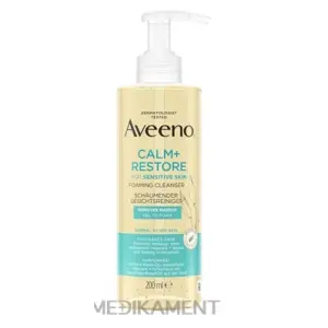 Aveeno CALM+RESTORE Foaming cleanser čistiaca pena 200 ml