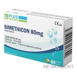 PLUS LEKÁREŇ Simethicon 80 mg kapsuly 60 ks