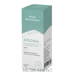 BELUPO SKIN SOLUTIONS APSORIA upokojujúci krém na pokožku so sklonom k olupovaniu 50 ml