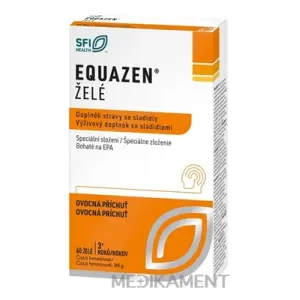 EQUAZEN želé s ovocnou príchuťou 60 ks