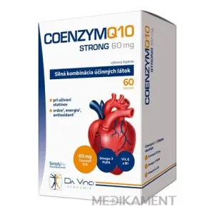 COENZYM Q10 Strong 60 mg Da Vinci kapsuly 60 ks