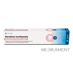 LIVSANE Zubná pasta Sensitive Fresh mint 75 ml