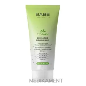 BABÉ AKNÉ Exfoliačný čistiaci gél 200 ml