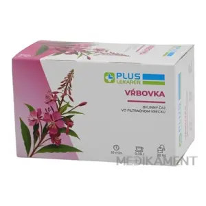 PLUS LEKÁREŇ VŔBOVKA bylinný čaj vrecúška 20 x 1,5 g 