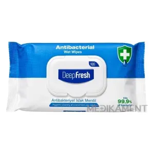 Aksan Deep Fresh Antibacterial Wet Wipes vlhčené utierky 100 ks