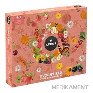 LEROS OVOCNÝ SAD 6 6 druhov čajov po 5 vrecúšok 61 g 1 set