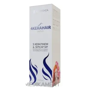 BIOMEDICA 4KERAHAIR Šampón s keratínom & Sepicap MP 210 ml