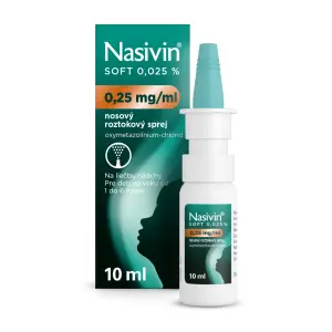 NASIVIN SOFT 0,025 % sprej 10 ml