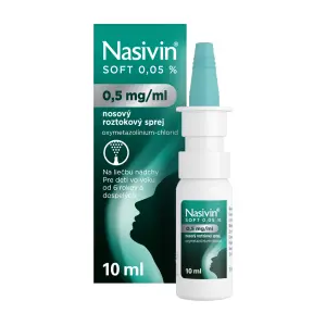NASIVIN SOFT 0,05 % sprej 10 ml