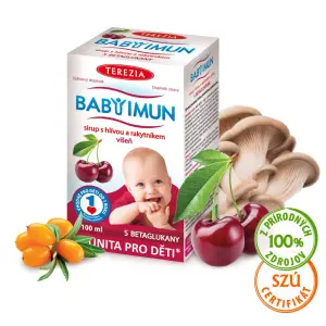 TEREZIA BABY IMUN sirup príchuť višňa 100 ml akcia