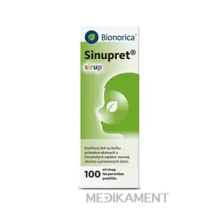 SINUPRET sirup 100 ml + odmerka