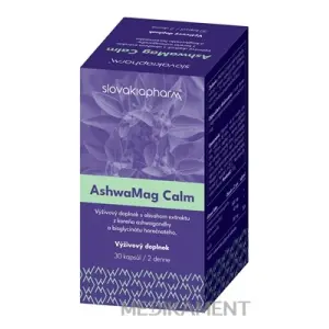 Slovakiapharm AshwaMag Calm kapsuly 30 ks