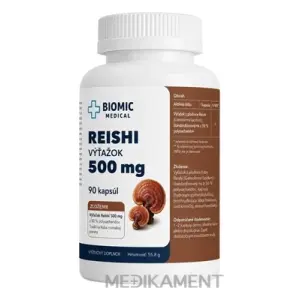 BIOMIC REISHI 500 mg kapsule 90 ks