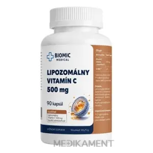 BIOMIC VITAMÍN C 500 mg lipozomálny kapsule 90 ks