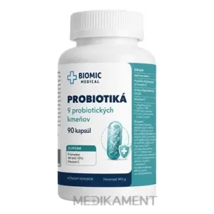 BIOMIC PROBIOTIKÁ pre dospelých kapsule (9 kmeňov) 90 ks