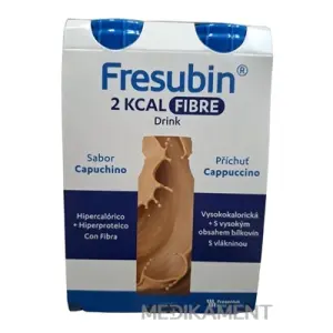 Fresubin 2 kcal fibre DRINK príchuť kapučíno 4 x 200 ml