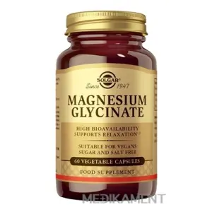 Solgar MAGNESIUM Glycinate kapsuly 60 ks