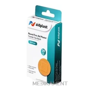 Aidplast Okrúhla náplasť 20 ks