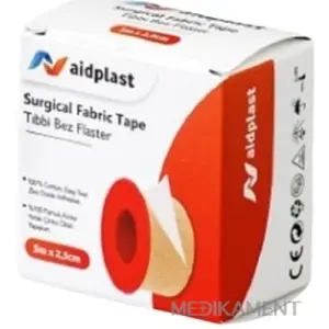 Aidplast Textilná bavlnená náplasť na cievke 5 m x 5,2 cm 1 ks