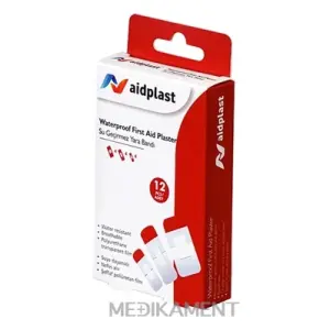 Aidplast Vodeodolná náplasť rôzne tvary 12 ks