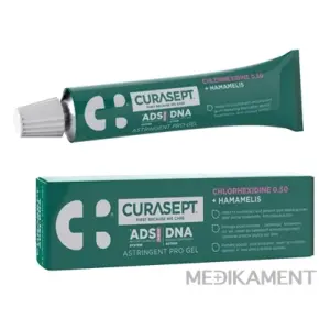 CURASEPT ADS DNA ASTRINGENT PRO gél s chlórhexidínom 0,50% + Hamamelis virginiana 30 ml