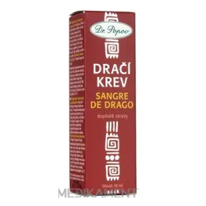 Dr. Popov DRAČIA KRV - Sangre de Drago kvapky 30 ml