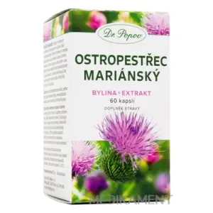 Dr. Popov PESTREC MARIÁNSKY kapsuly 60 ks