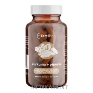 EkoMedica SK FemiFine Kurkuma + piperín kapsuly 60 ks