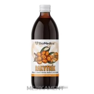 EkoMedica SK RAKYTNÍK šťava z rakytníka rešetliakového 500 ml