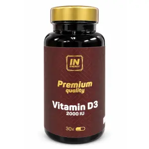 InEnergy Vitamín D3 2000 IU kapsuly 30 ks
