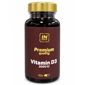 InEnergy Vitamín D3 2000 IU kapsuly 60 ks