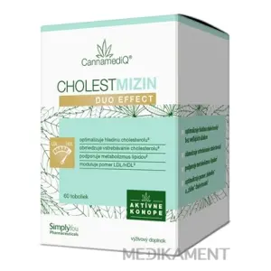 CannamediQ CHOLESTMIZIN Duo Effect kapsule 60 ks