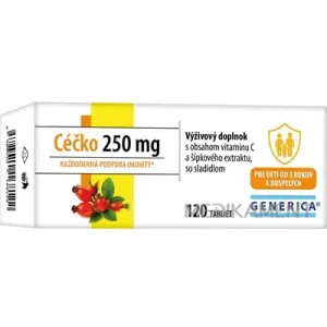 GENERICA Céčko 250 mg tbl 1x120 ks