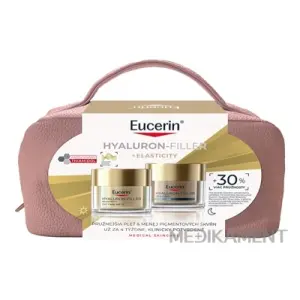 Eucerin Kazeta HYALURON-FILLER+ELASTICITY denný krém 50 ml + nočný krém 50 ml