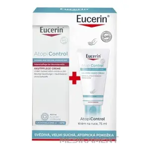 Eucerin Kazeta ATOPI CONTROL Acute krém 40 ml + krém na ruky 75 ml 1 set