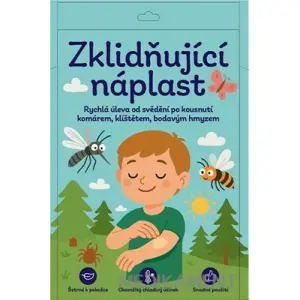 TPF Hydrogélová upokojujúca chladivá náplasť po uštipnutí 12 ks