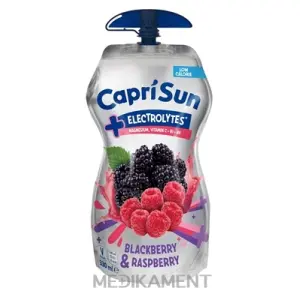 Capri Sun Elektolyty ovocný nápoj s príchuťou černica + malina 330 ml
